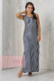 Платье женское 3289 Фемина (Полоска варенка темно-синий)