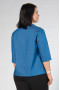Рубашка-жакет "СКС" 2919 (Голубой/белый)