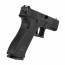 Страйкбольный пистолет (Umarex) Glock 17 Gen.5 MOS V2 GHK (Cerakote Aluminum)