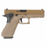 Страйкбольный пистолет (WE) GLOCK 17 Gen.5 SECRET Semi/Full Auto GBB (Tan)