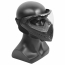 Маска защитная (FMA) F1 Full face mask (Black) Прозрачная линза