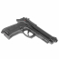 Страйкбольный пистолет (KJW) M9A1 (Black) GBB