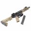 Страйкбольный пистолет-пулемет (King Arms) TWS 9mm SBR GBB (DE)
